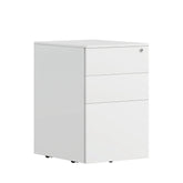 3-Drawer Metal Pedestal